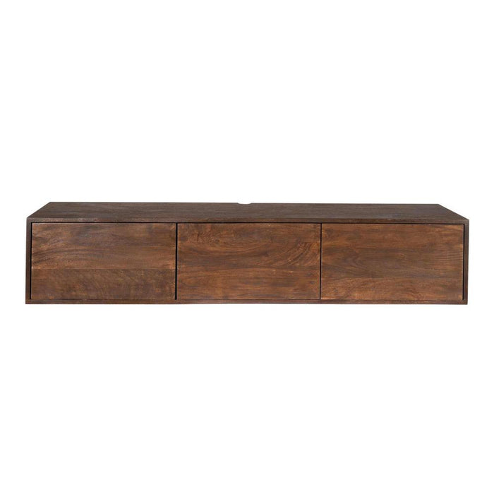 TV-meubel Zwevend tv meubel Vision Bruin 160 cm 160x30x35 cm-TV-meubels-Starfurn