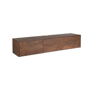 TV-meubel Zwevend tv meubel Vision Bruin 160 cm 160x30x35 cm-TV-meubels-Starfurn