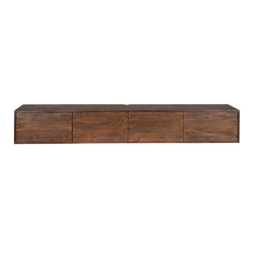 TV-meubel Zwevend tv meubel Vision Bruin 200 cm 200x30x35 cm-TV-meubels-Starfurn