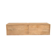 TV-meubel Zwevend tv meubel Vision Licht mango 120 cm-TV-meubels-Starfurn