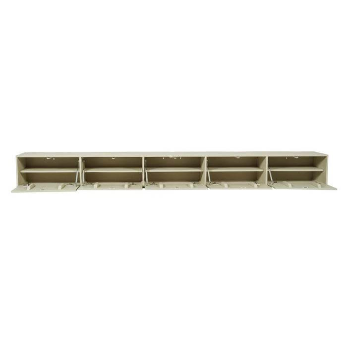 TV-meubel Zwevend tv meubel Vision Zand 280 cm 280x30x35 cm-TV-meubels-Starfurn