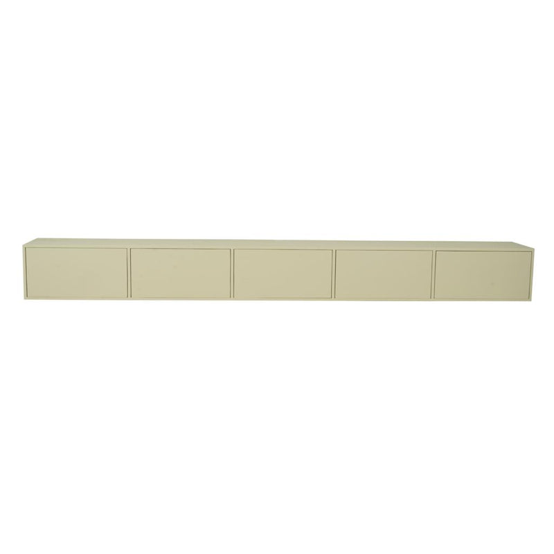 TV-meubel Zwevend tv meubel Vision Zand 280 cm 280x30x35 cm-TV-meubels-Starfurn