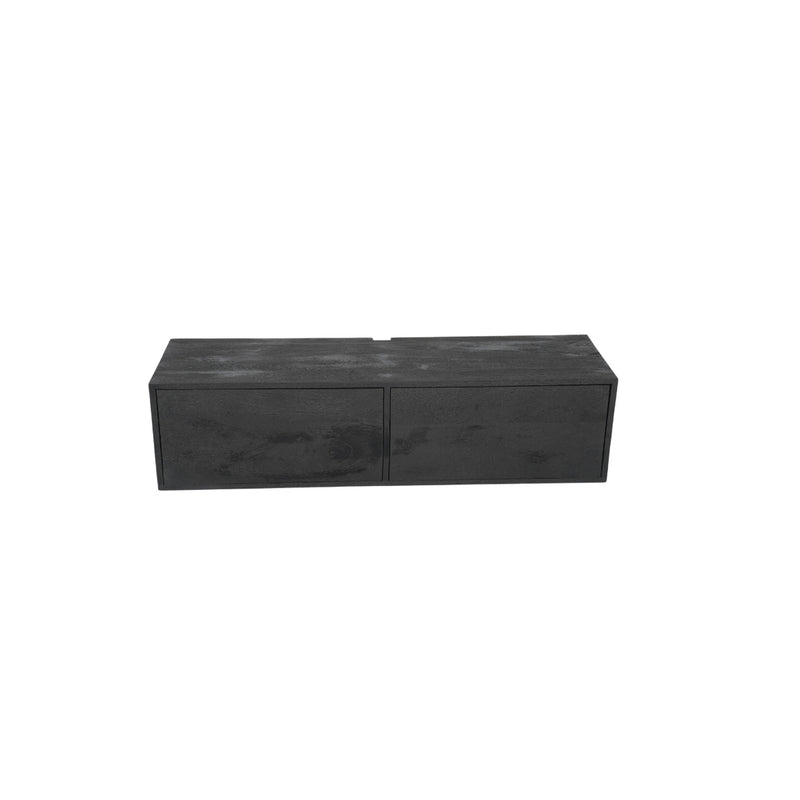 TV-meubel Zwevend tv meubel Vision Zwart 120 cm 120x30x35 cm-TV-meubels-Starfurn