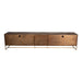 TV-meubels TV-meubel Onyx TV Kast Bruin/Goud-TV-meubels-PTMD