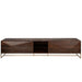 TV-meubels TV-meubel Onyx TV Kast Bruin/Goud-TV-meubels-PTMD