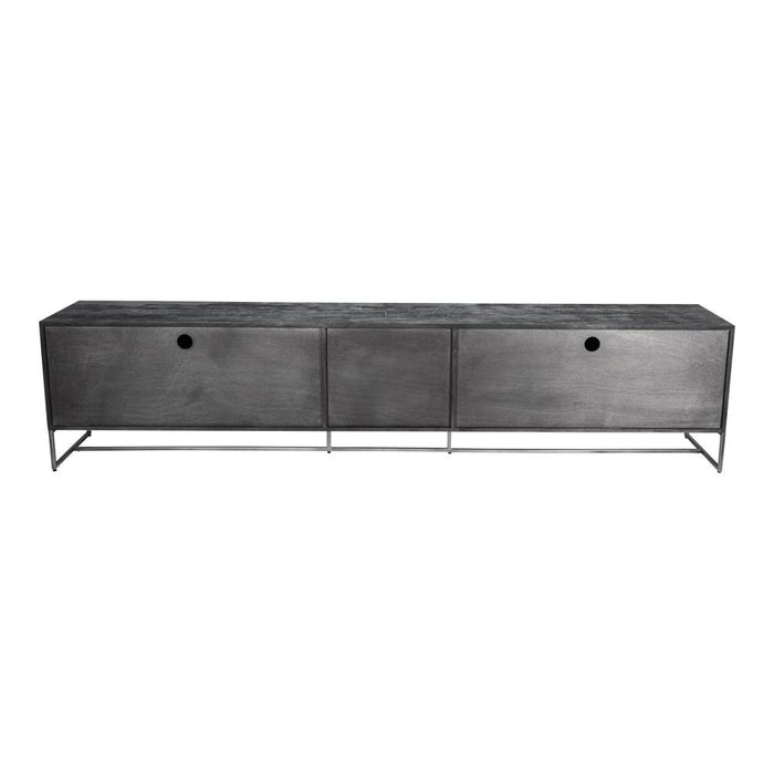 TV-meubels TV-meubel Onyx Tv Kast Zwart/ Zwart-TV-meubels-PTMD