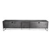 TV-meubels TV-meubel Onyx Tv Kast Zwart/ Zwart-TV-meubels-PTMD