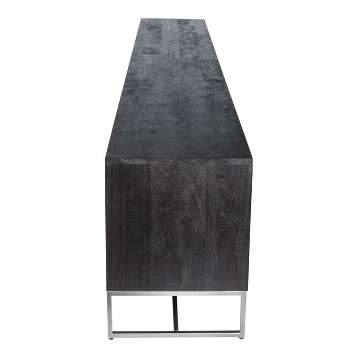 TV-meubels TV-meubel Onyx Tv Kast Zwart/ Zwart-TV-meubels-PTMD