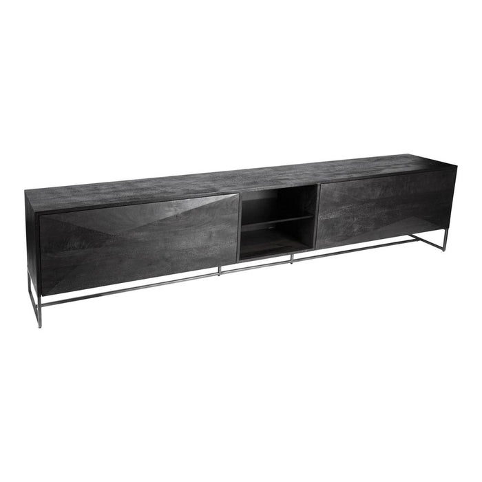 TV-meubels TV-meubel Onyx Tv Kast Zwart/ Zwart-TV-meubels-PTMD