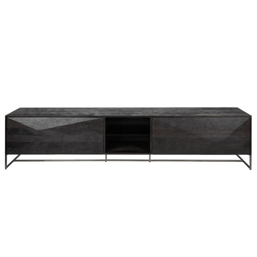 TV-meubels TV-meubel Onyx Tv Kast Zwart/ Zwart-TV-meubels-PTMD