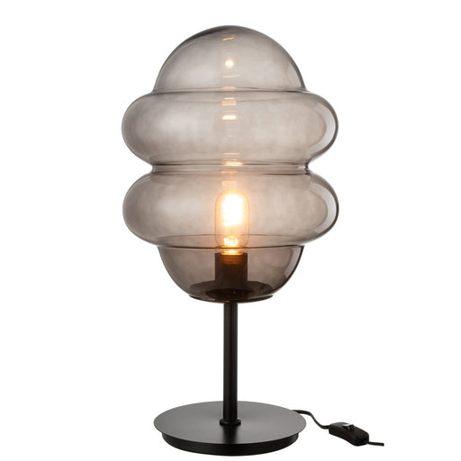 Table Lamp Honey Spoon Glass Grey-Tafellampen-J-Line