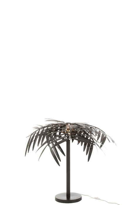 Table Lamp Leaf Metal Black-Tafellampen-J-Line