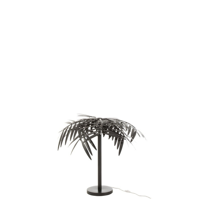 Table Lamp Leaf Metal Black-Tafellampen-J-Line