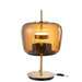 Table Lamp Led Glass Brown-Tafellampen-J-Line