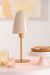 Table Lamp Metal Beige/Gold-Tafellampen-J-Line