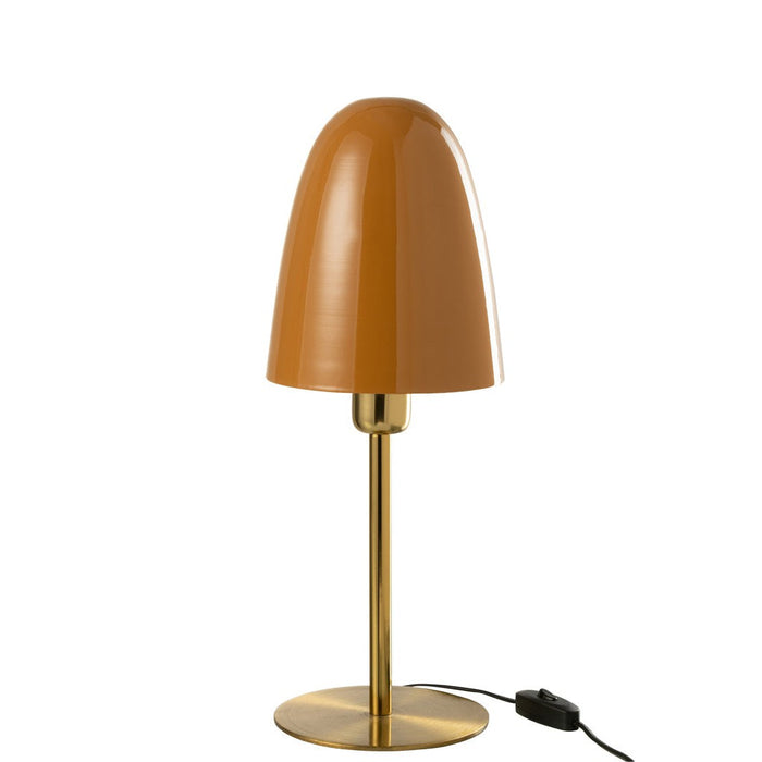 Table Lamp Metal Ochre/Gold-Tafellampen-J-Line