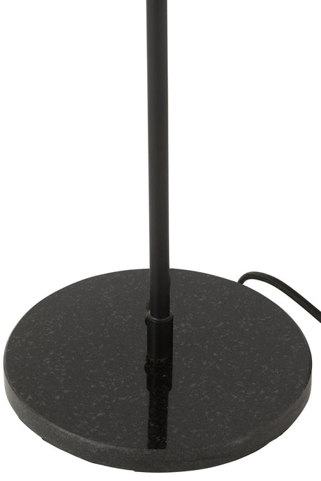 Table Lamp Metal/Marble Black-Tafellampen-J-Line