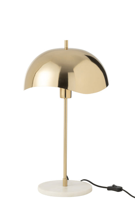 Table Lamp Metal/Marble Gold-Tafellampen-J-Line