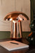 Table Lamp Mushroom Metal Copper-Tafellampen-J-Line