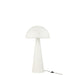 Table Lamp Mushroom Metal Matt White Medium-Tafellampen-J-Line