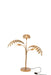 Table Lamp Palm Tree Zinc Gold-Tafellampen-J-Line