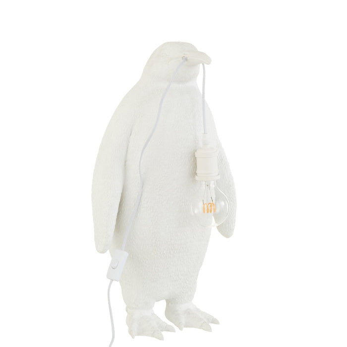 Table Lamp Penguin Resin White Large-Tafellampen-J-Line