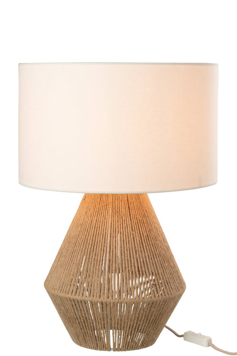 Table Lamp String Jute Natural-Tafellampen-J-Line