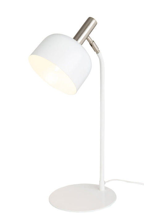 Table Lamp Tilt Metal White/Gold-Tafellampen-J-Line