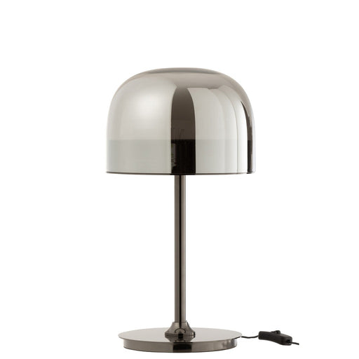 Table Lamp Topja Glass/Metal/Silver-Tafellampen-J-Line