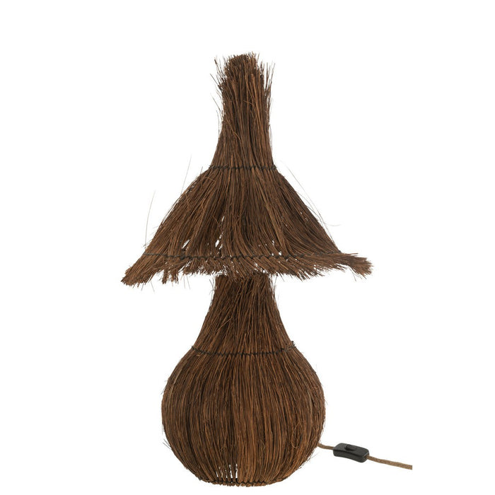 Table Lamp Tropical Brown-Tafellampen-J-Line