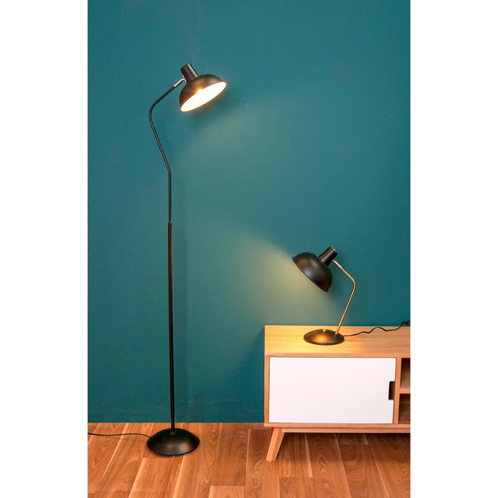 Table lamp Hood iron matt black-Tafellampen-Leitmotiv