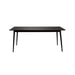 Tafel Fabio 160X80 Black-Eettafels-Creating Home