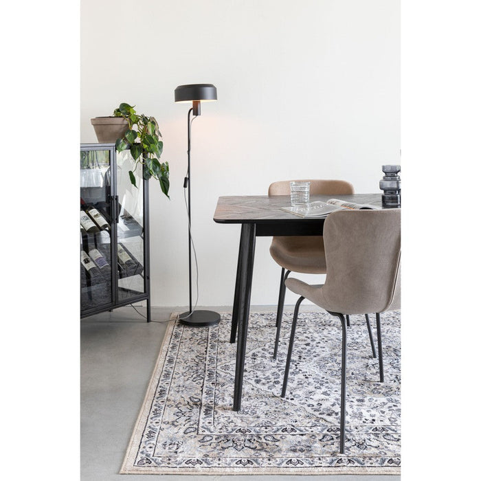 Tafel Fabio 160X80 Black-Eettafels-Creating Home