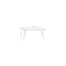 Tafel Fabio 160X80 Black-Eettafels-Creating Home