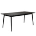 Tafel Fabio 160X80 Black-Eettafels-Creating Home