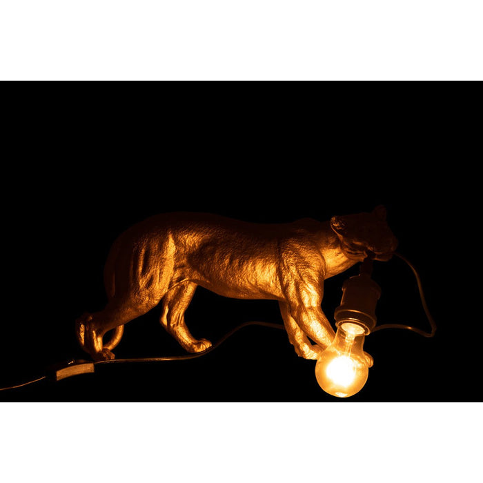 Tafel Lamp Puma Resin Gold Small-Tafellampen-J-Line