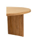 Tafel Rond Teak Hout Natuurlijk-Eettafels-J-Line