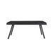 Tafel Suri 160X78 Black-Eettafels-Creating Home