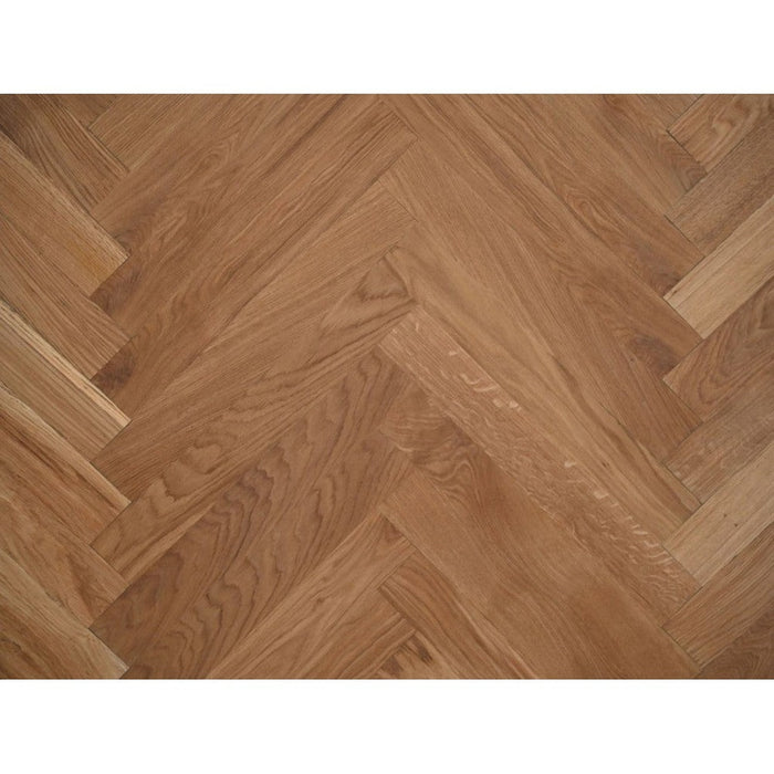 Tafelblad Fishbone Danish straigth - 120x60x3 - Naturel - Eiken-Ovale tafelbladen-HSM Collection