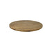 Tafelblad rond - ø130 cm - blank - teak-Ronde tafelbladen-HSM Collection