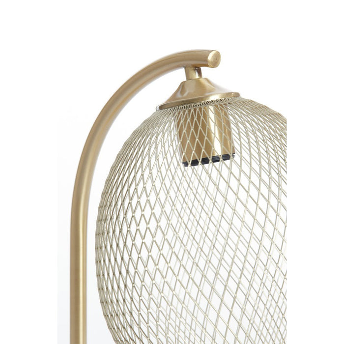 Tafellamp 20x50 cm MAROC goud-Tafellampen-Light & Living