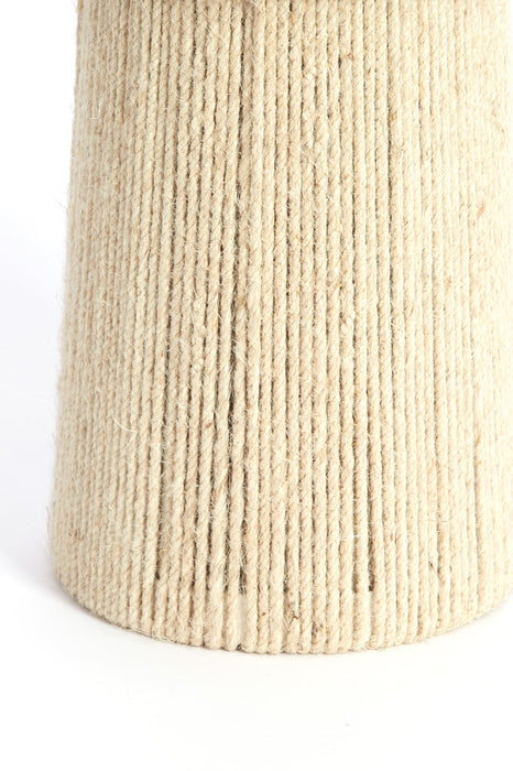 Tafellamp 21,5x54,5 cm PITINO jute crème-Tafellampen-Light & Living