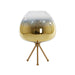 Tafellamp 30x43 cm MAYSON glas goud-helder+goud-Tafellampen-Light & Living