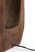 Tafellamp 33x10x40 cm KELAFO hout chocolade bruin-Tafellampen-Light & Living