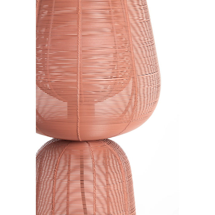Tafellamp Aboso - Rood - Ø24cm-Tafellampen-Light & Living