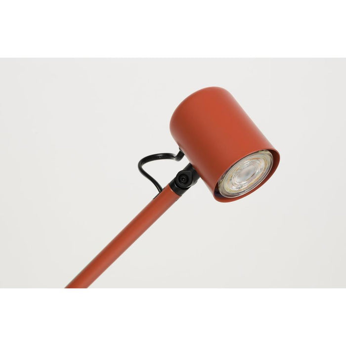 Tafellamp Aero Metaal Rood 55x20 cm GU10 (ES111)-Tafellampen-Creating Home