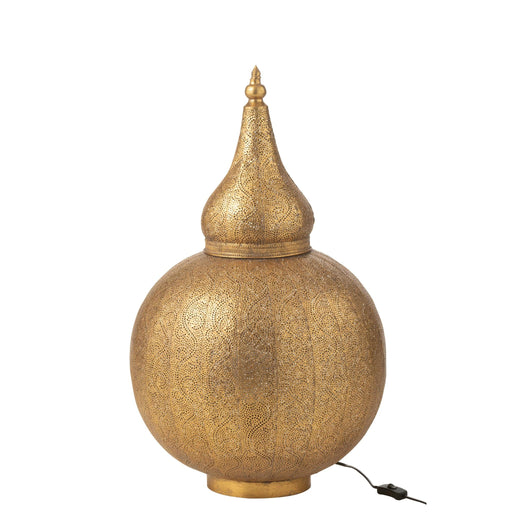Tafellamp Aladin Ijzer Goud 46x46x78 cm-Tafellampen-J-Line