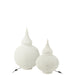 Tafellamp Aladin Ijzer Wit 46x46x78 cm-Tafellampen-J-Line