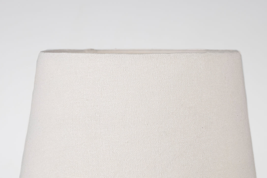 Tafellamp Aysa Aluminum Beige Ø25x52 cm E27-Tafellampen-Creating Home