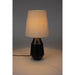 Tafellamp Aysa Aluminum Zwart Ø25x52 cm E27-Tafellampen-Creating Home